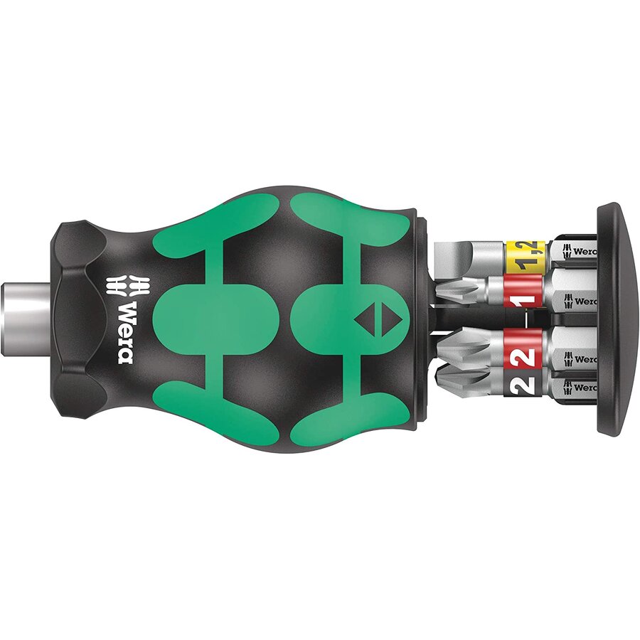 Kraftform compact stubby magazine 2 bit set (black/green, 7 pieces)