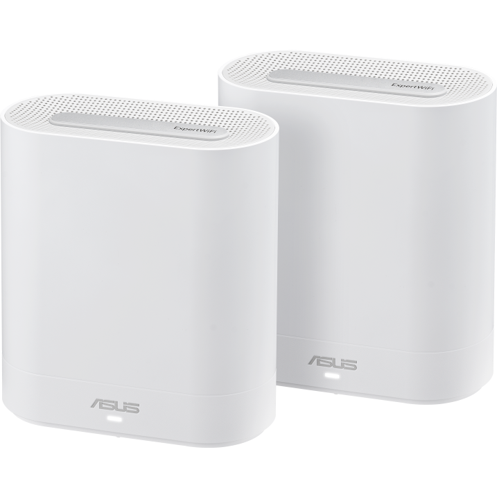 Sistem Mesh Wi-Fi Expert EBM68(W2PK) AX7800 Tri-Band WiFi 6 2 Bucati Alb