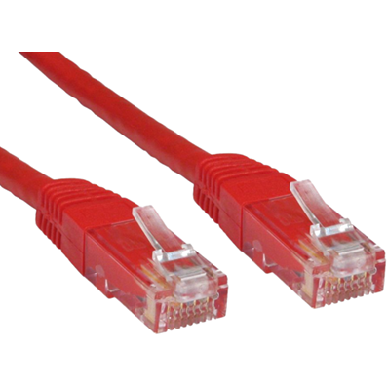 PATCH CORD  UTP SPACER Cat5e,  2m,  rosu, SP-PT-CAT5-2M-R