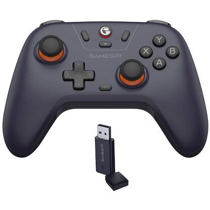 Oferte la Controler fara Fir T4n Lite pentru Steam Android iOS si Switch Bluetooth 600mAh USB-C Violet