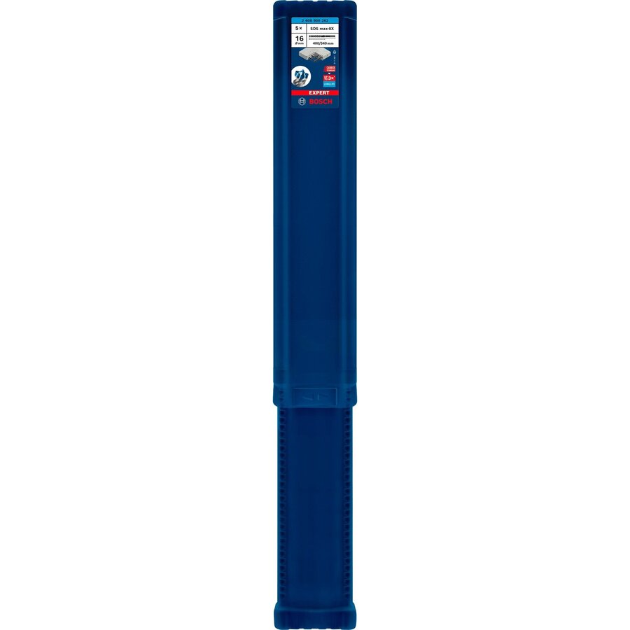 Bosch Professional Expert SDS-max-8X hammer drill bit, O 16 mm, 5 pieces, working length 400 mm