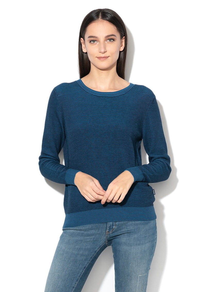 Oferte la Pulover cu aspect texturat - Bleumarin