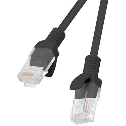 Cablu UTP Patchcord Cat 6 1.5m Negru