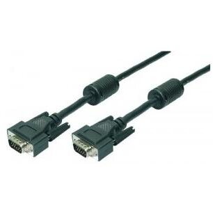 Cablu Logilink, VGA male - VGA male, 20m, Black