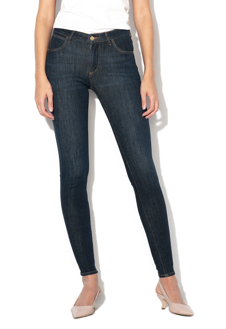 Oferte la Blugi super skinny - Albastru inchis