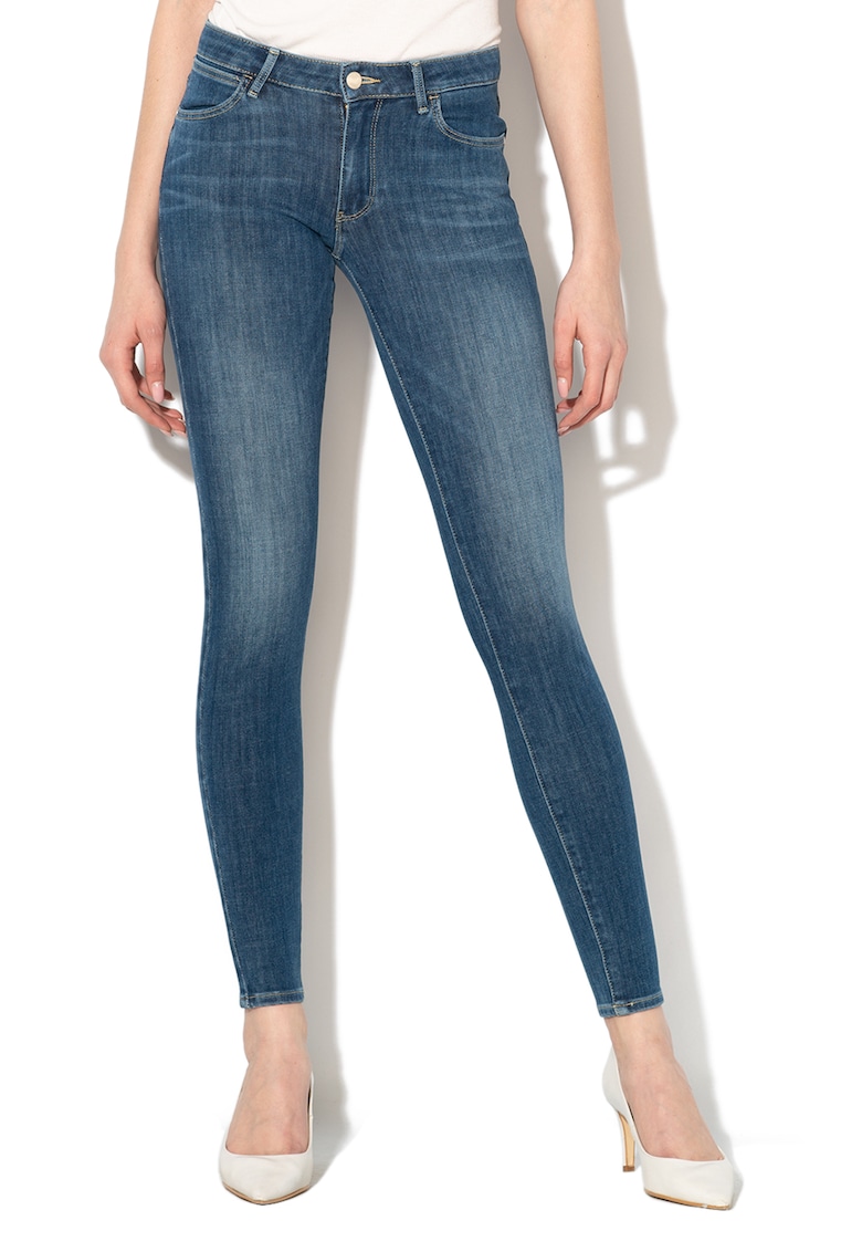 Oferte la Blugi super skinny - Albastru stins