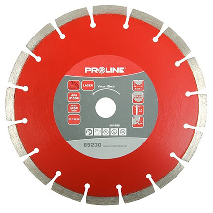 DISC DIAMANTAT SEGMENTAT LASER UNIVERSAL 300MM / 25.4MM
