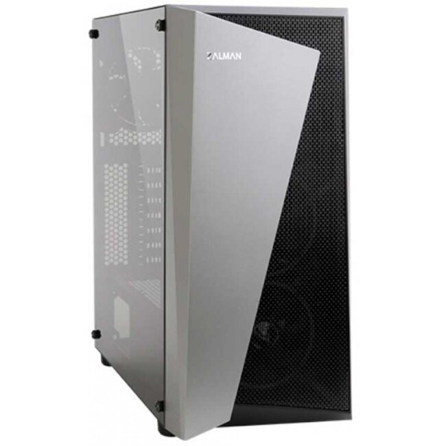 Carcasa S4 Plus ATX Mid Tower PC Case RGB Fan
