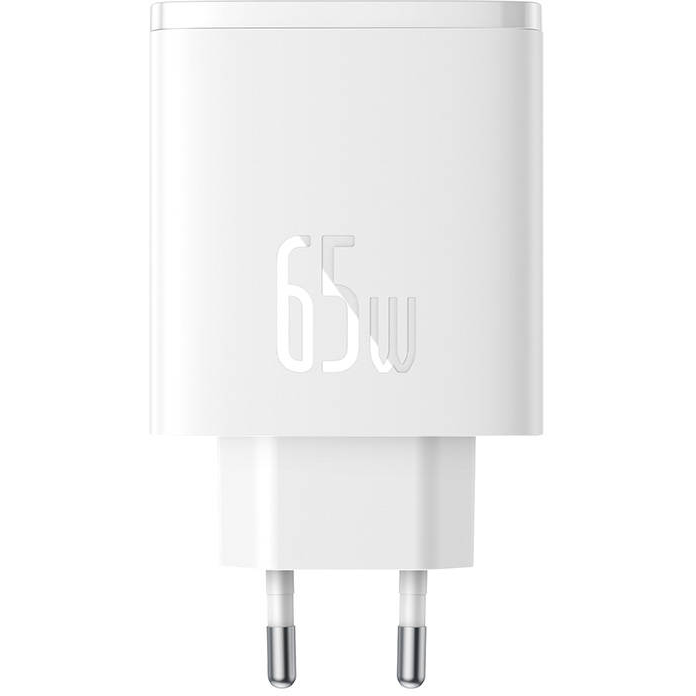 Incarcator OS-Cube Pro 2x USB-C + USB 65W Alb