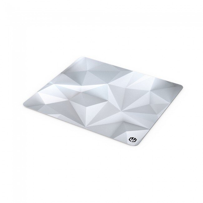 Mousepad Crystal Onyx  L 45x40cm Alb