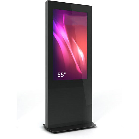Totem de Interior Z01 Z01V55N-BBB pentru Display 55inch Sticla Frontala Securizata