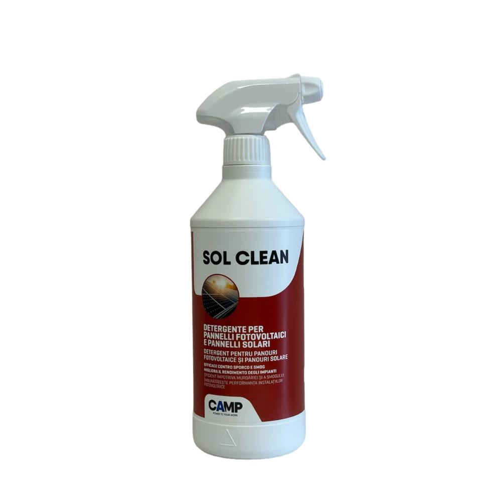 Solutie pentru curatarea panourilor fotovoltaice Sol Clean, 750 ml