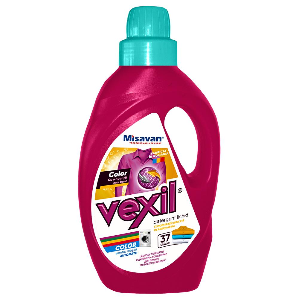 Detergent lichid rufe colorate Vexil Color, 1.5 l, 37 spalari