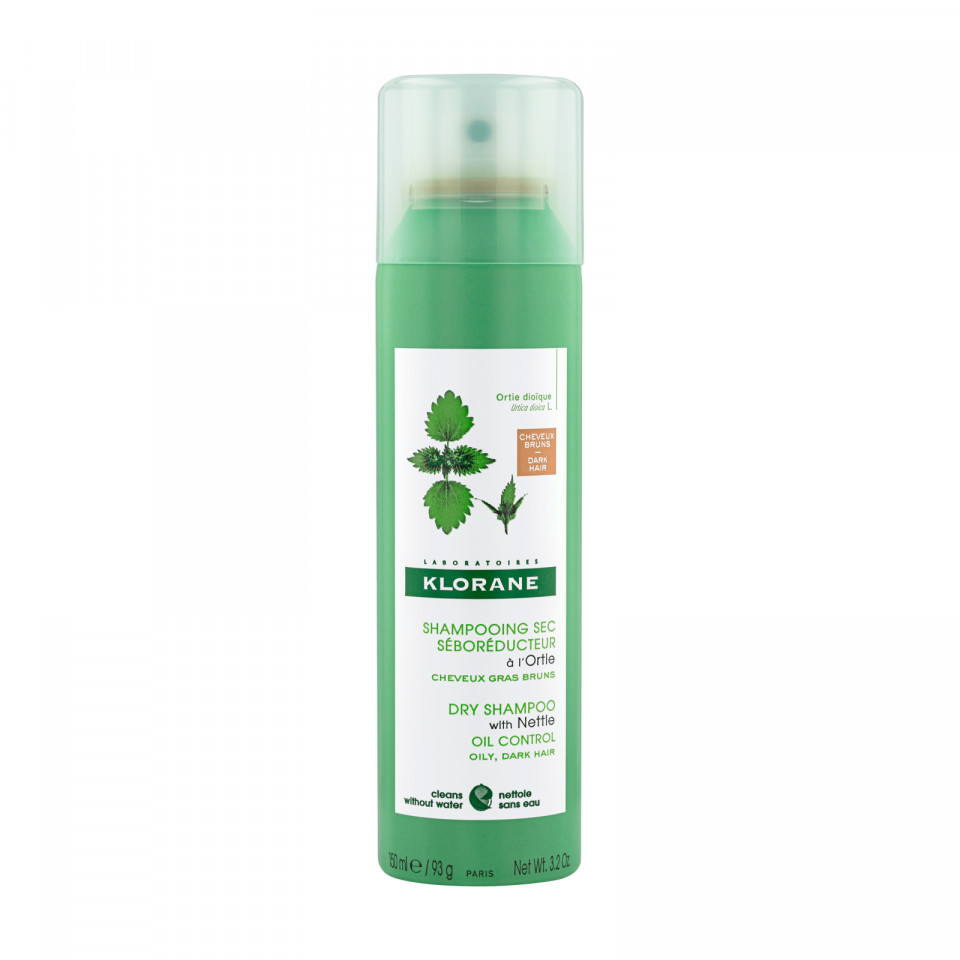 Sampon uscat nuantator cu extract de urzica, Klorane (Concentratie: Sampon, Gramaj: 150 ml)