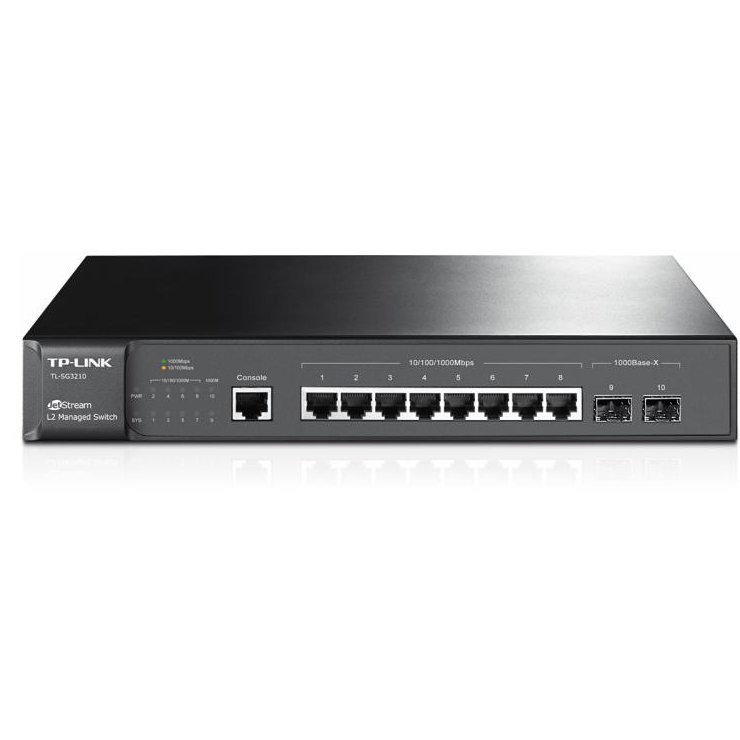 TPL SW 8P-GB 2P-SFP L2 MNGD RM TP-LINK TL-SG3210