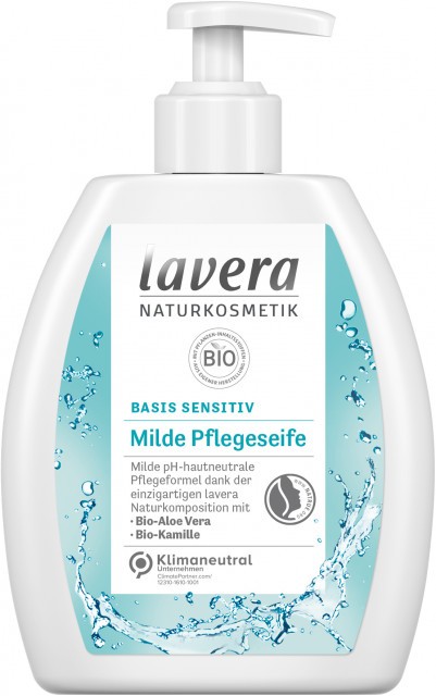 Sapun lichid bio, Basis Sensitiv, 250ml Lavera
