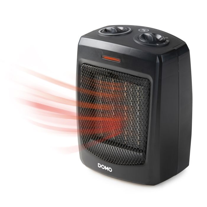 Aeroterma ceramica Domo DO7329H, 1500W, termostat