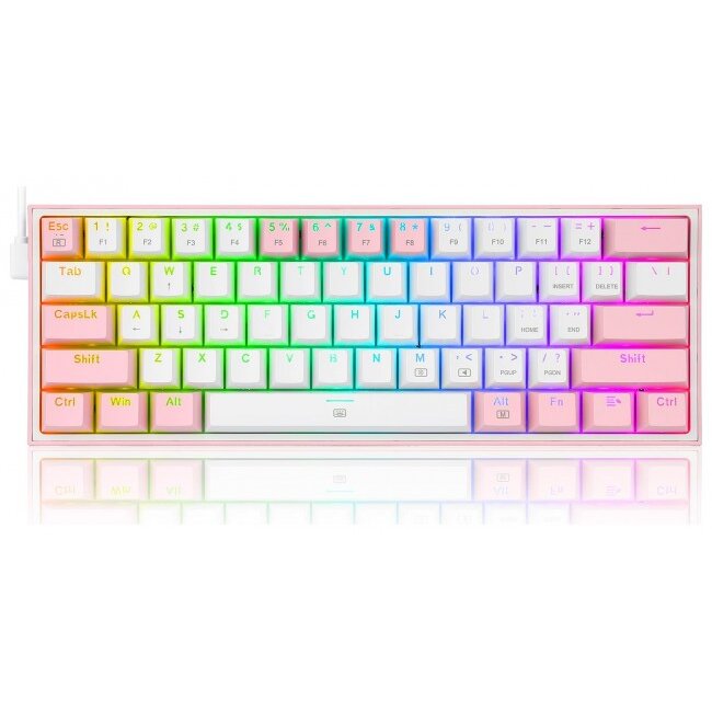 Tastatura K617 Fizz RGB Roz