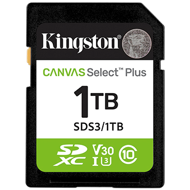 Card Canvas Select Plus 1TB SDXC Clasa 10