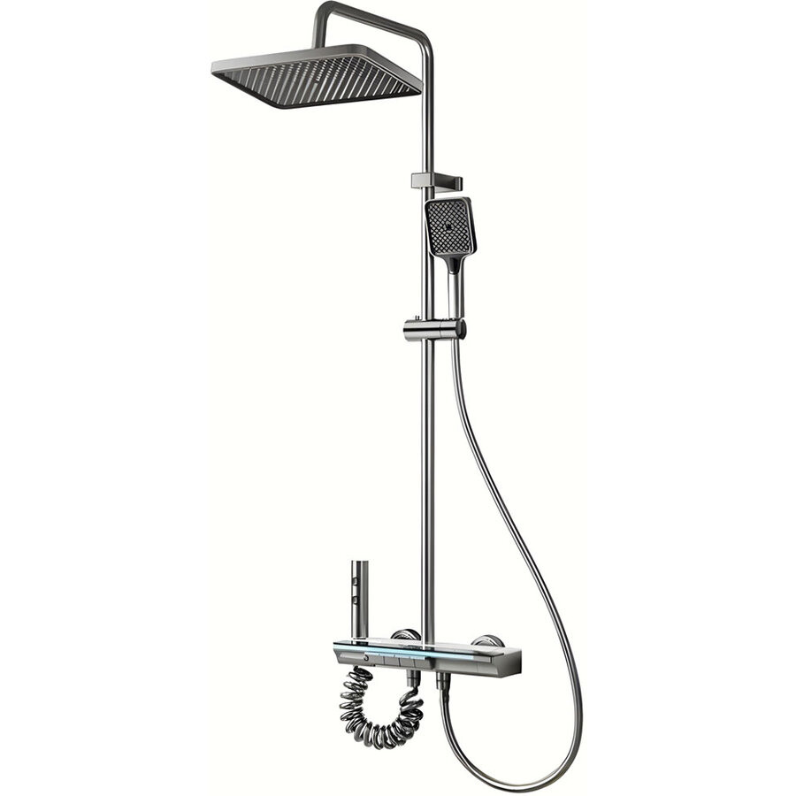 Set de Dus MZ110GR Display Led 4 Moduri Ajustabil