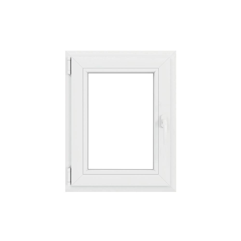 Fereastra PVC, 4 camere, deschidere simpla, stanga, alb, 60 x 80 cm