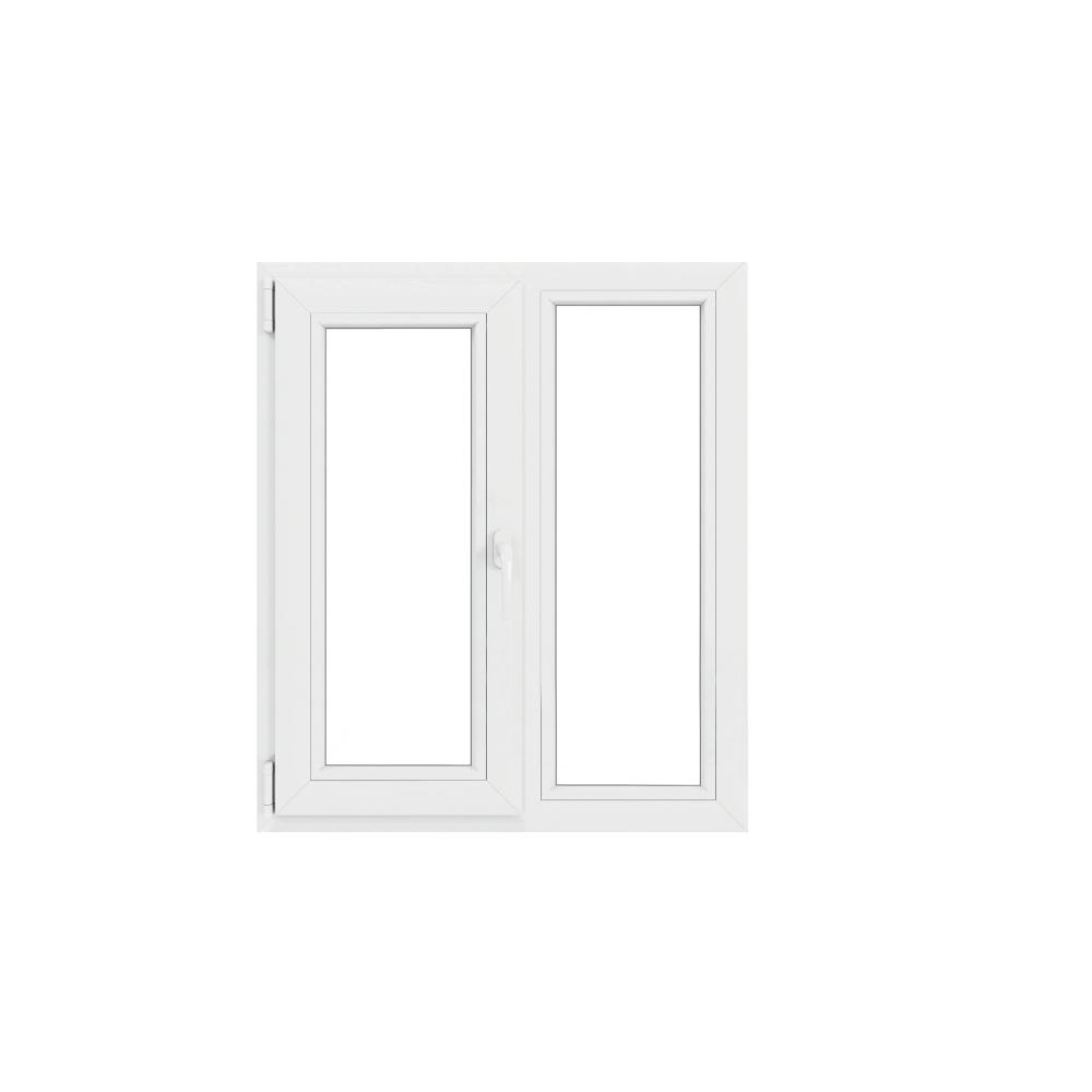 Fereastra PVC, 4 camere, deschidere simpla, stanga, alb, 120 x 120 cm