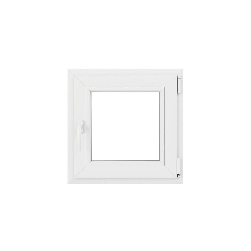 Fereastra PVC, 5 camere, deschidere oscilobatanta, dreapta, alb, 50 x 50 cm
