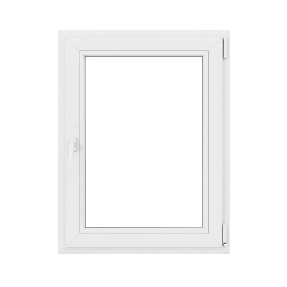 Fereastra PVC, 5 camere, deschidere oscilobatanta, dreapta, alb, 80 x 120 cm