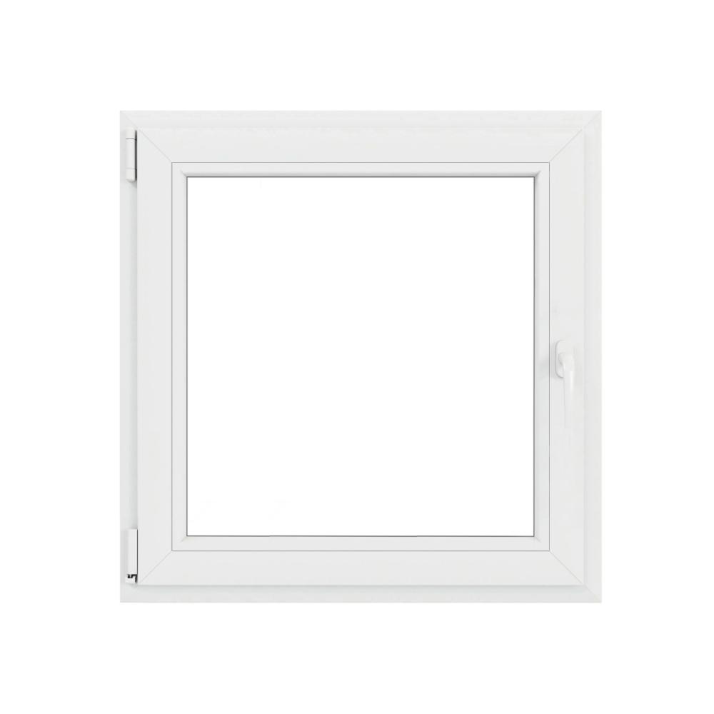 Fereastra PVC, 5 camere, deschidere oscilobatant, stanga, alb, 100 x 100 cm