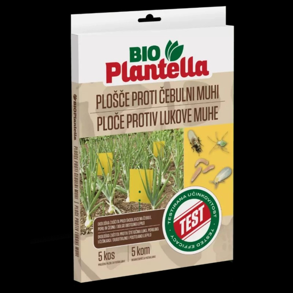 Capcane lipicioase galbene Bio Plantella, efect de lunga durata, 125 g
