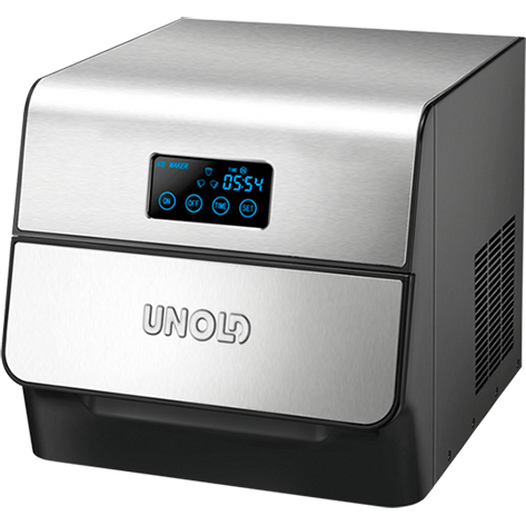 Masina pentru cuburi de gheata 150W argintie
