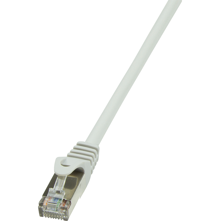 Cablu F/UTP Patchcord Cat 5e 15 m Gri