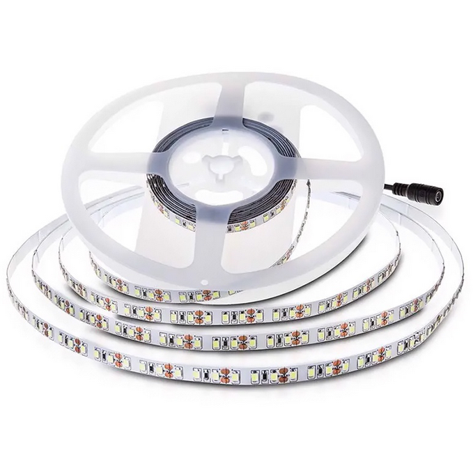 Banda LED 212623 SMD2835 120LED/M 24V 4000K IP20 10m Alb neutru