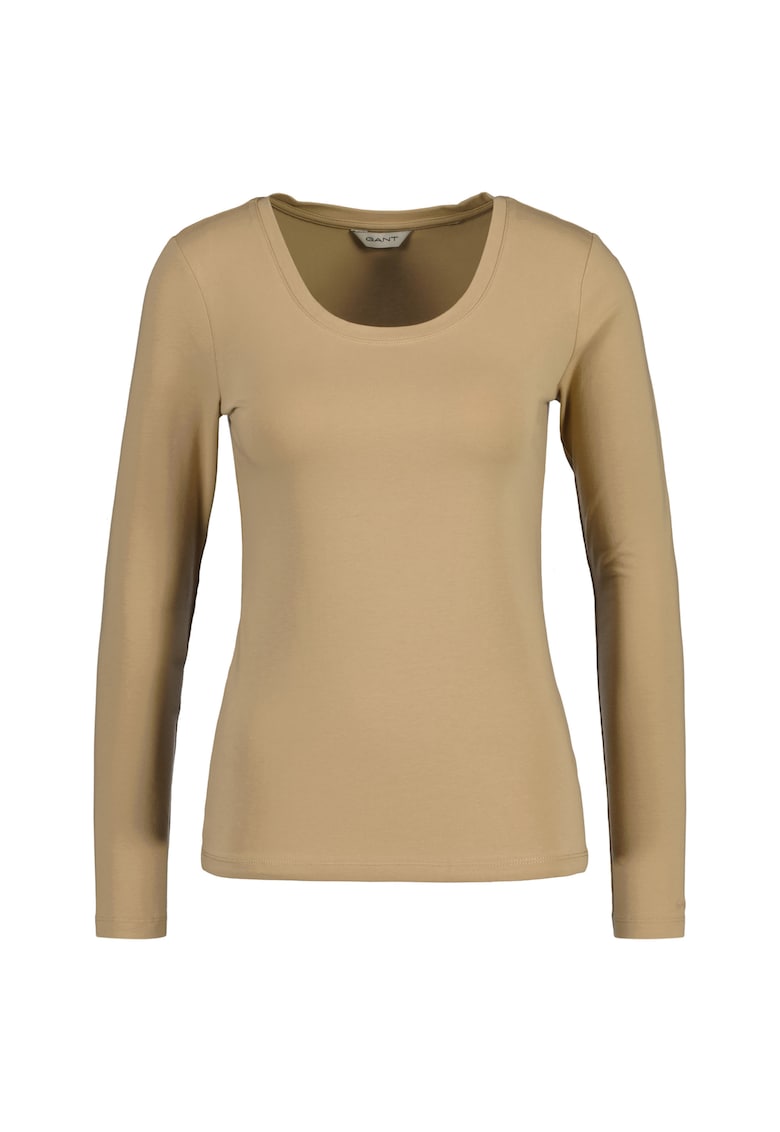Bluza slim fit - Bej