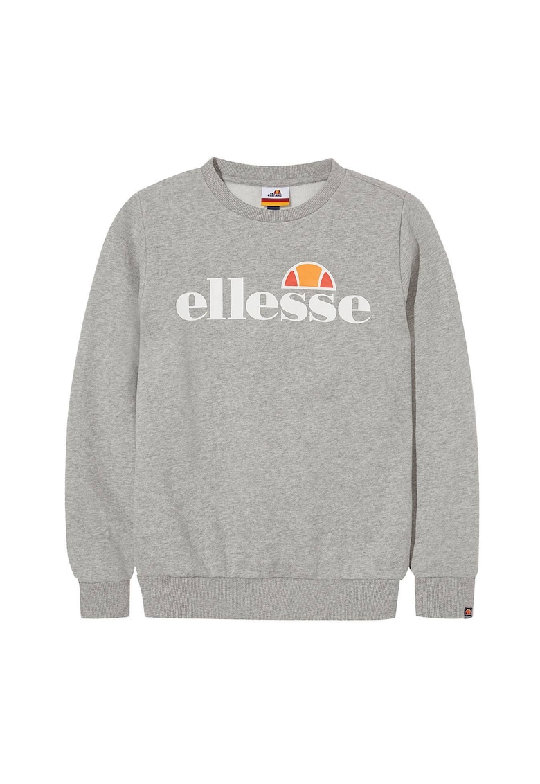Bluza de trening cu logo Suprios - Gri melange