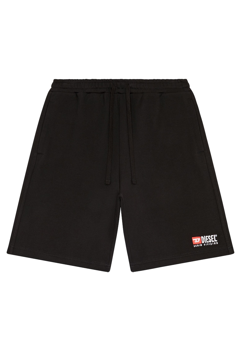 Bermude cu snur de ajustare Crown - Negru