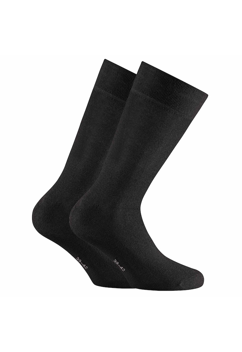 Set de sosete unisex lungi -2 perechi - Negru