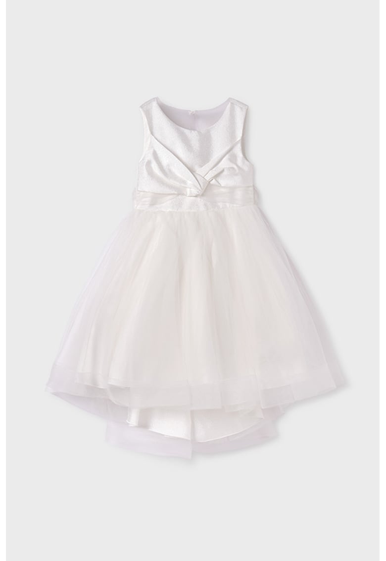 Rochie midi evazata - Alb