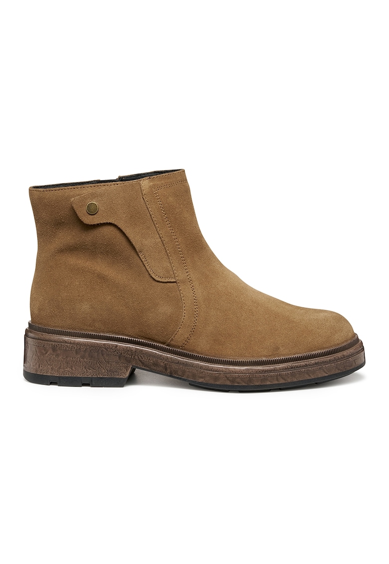Oferte la Ghete de piele intoarsa - Caramel