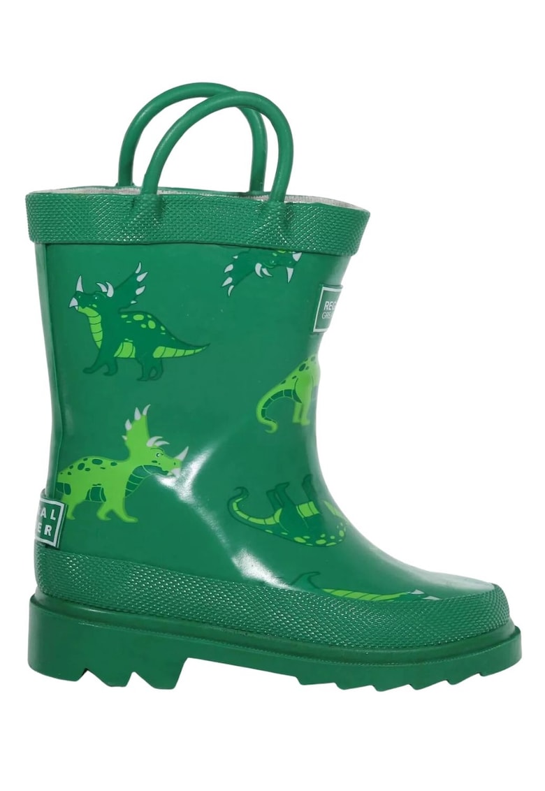 Oferte la Cizme copii  Minnow impermeabile - cauciuc - verde - slip-on - model animal