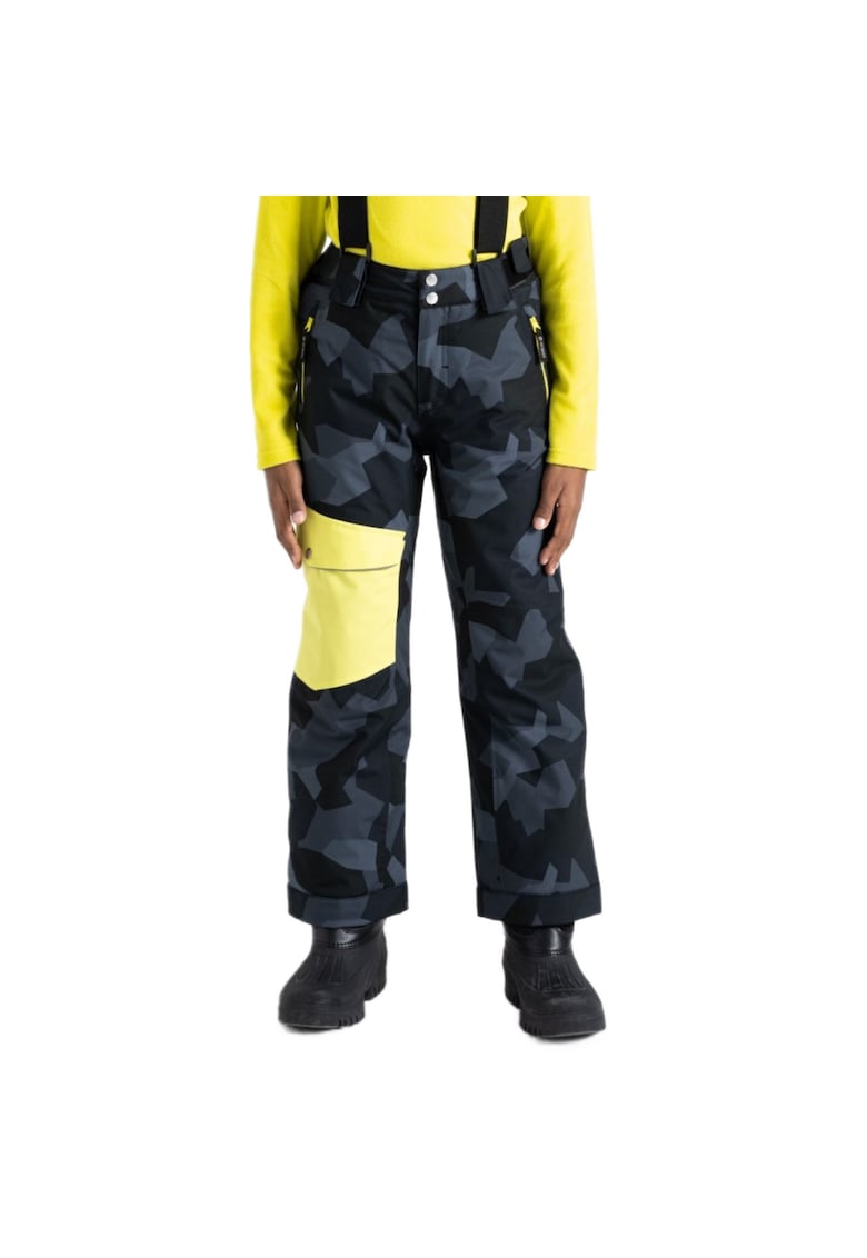 Oferte la Pantaloni copii  Pow - bretele - negru - poliester
