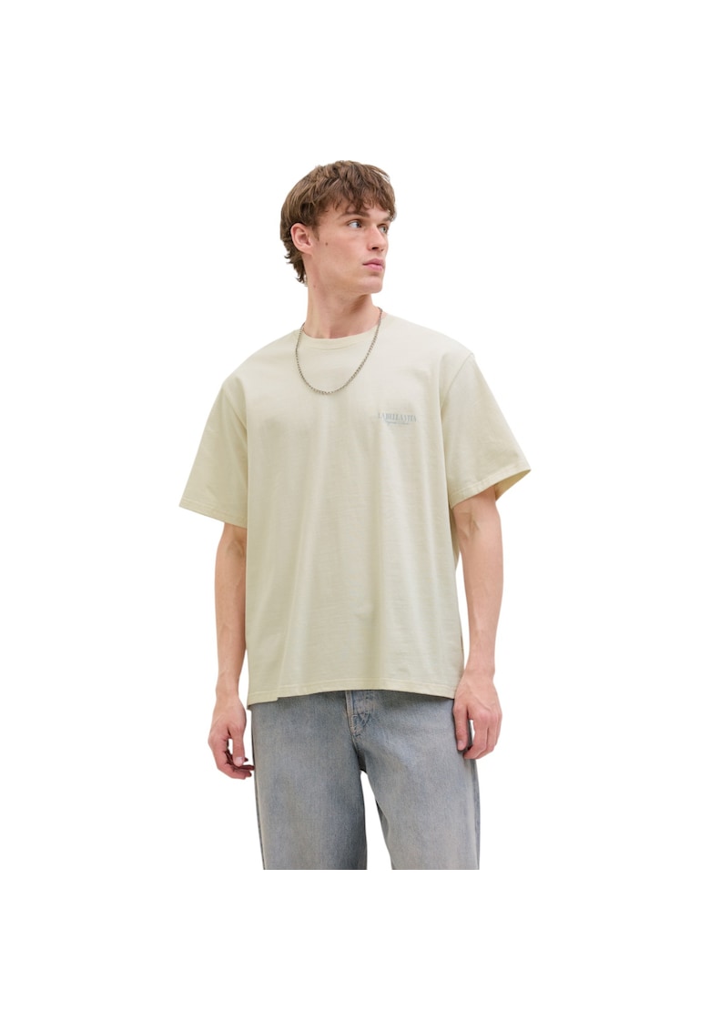 Oferte la Tricou JACK &JONES Hydra Photo 45850 - Bej