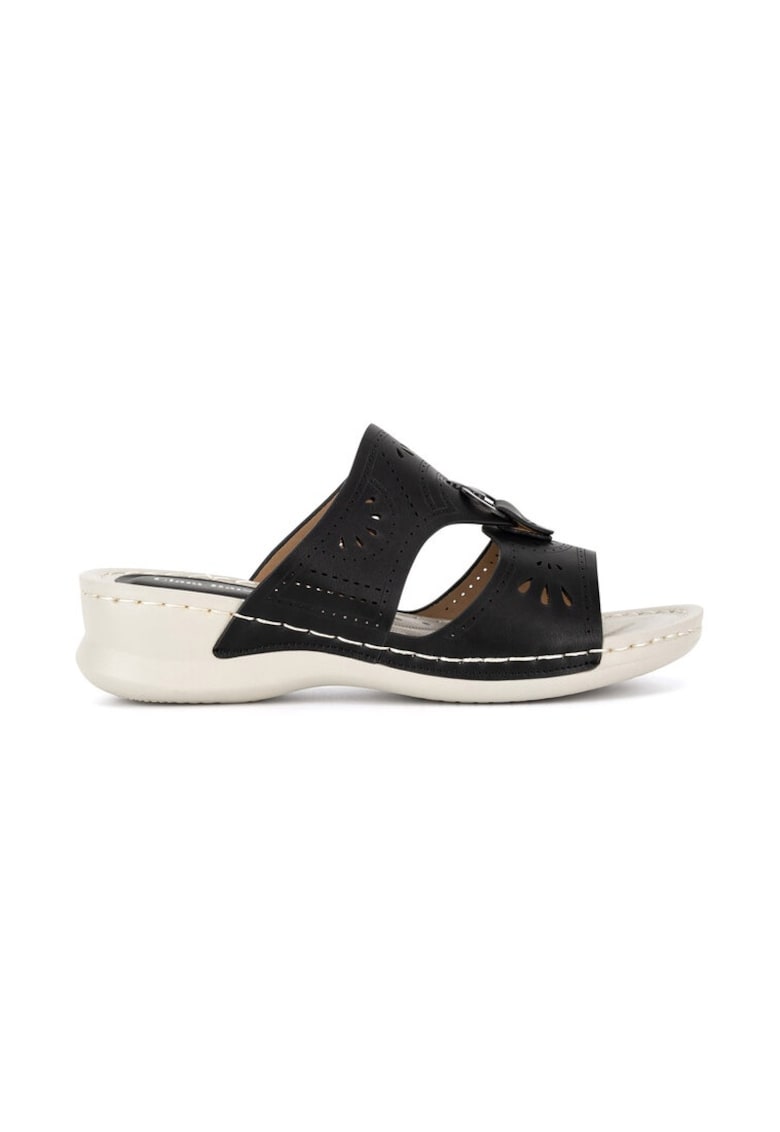 Slapi dama -  590559 - Sintetic - Negru - Negru