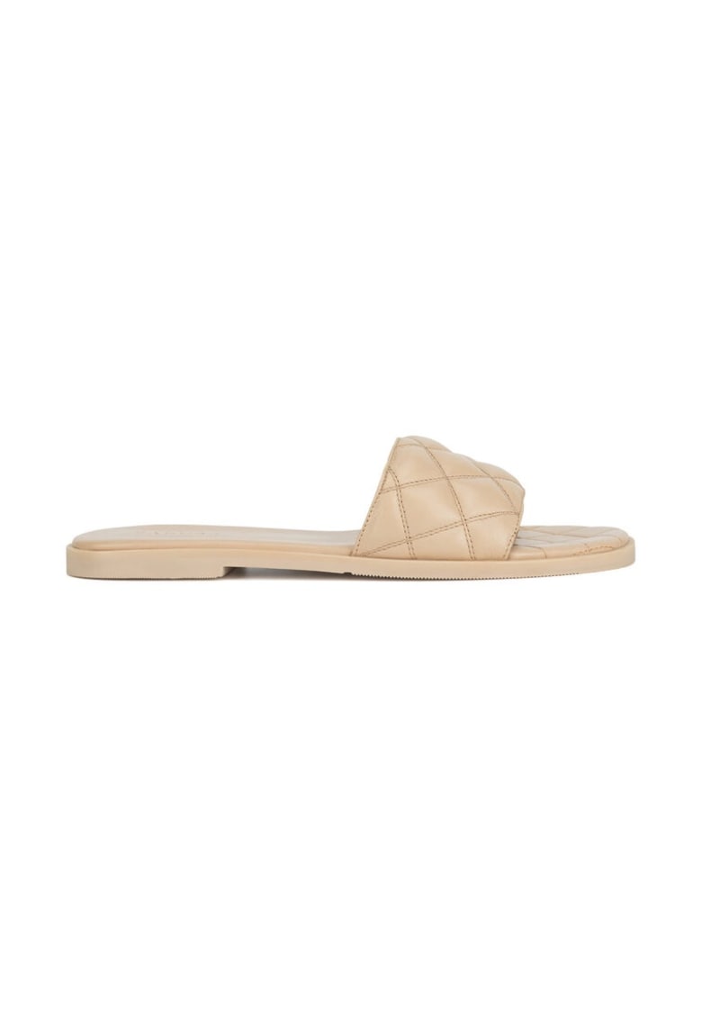 Slapi dama -  590559 - Piele naturala - Bej - Bej