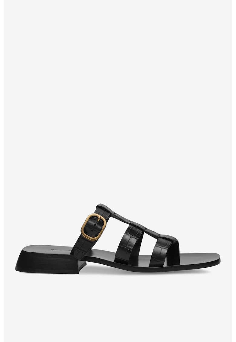 Papuci dama  5905588343516 - Piele naturala - 37 EU - Negru