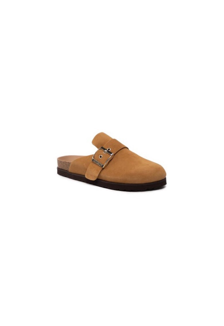 Papuci dama  301455127 - Piele naturala - Maro - Maro