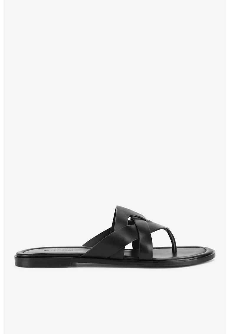 Papuci dama  5903698620053 - Piele naturala - Negru - Negru