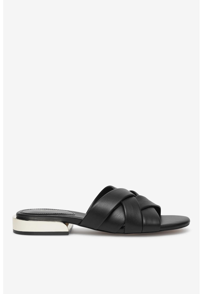 Papuci dama  5905588605911 - Sintetic - Negru - Negru
