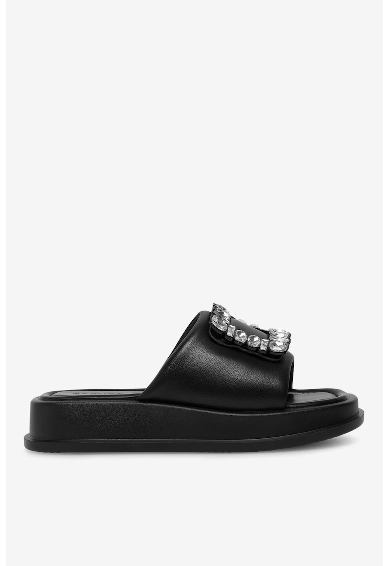 Oferte la Papuci dama  5903698005508 - Piele naturala - Negru - Negru