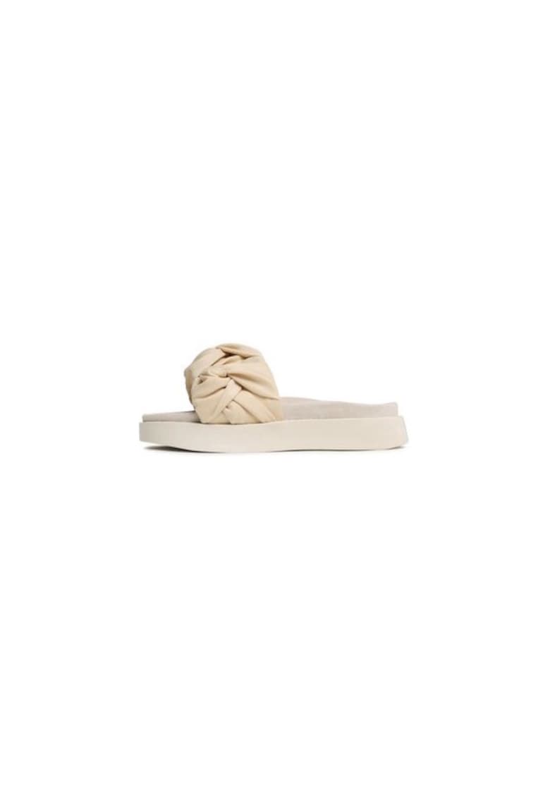 Papuci dama  302652648 - Textil - Bej - Bej